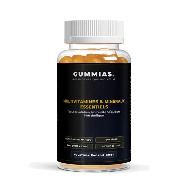 Multivitamines & Minéraux Essentiels — flacon Gummias