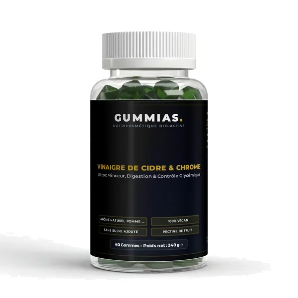 Vinaigre de Cidre & Chrome — flacon Gummias